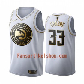NBA Atlanta Hawks Trikot Allen Crabbe 33 Nike 2019-2020 Weiß Golden Edition Swingman - Herren